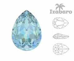 Izabaro 4ks crystal akvamarín aurore boreale ab 202ab