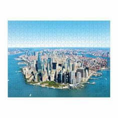 Galison Oboustranné puzzle new york city grey malin 500