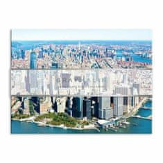 Galison Oboustranné puzzle new york city grey malin 500