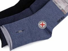 Kraftika 3pár (vel. 43-46) mix pánské bavlněné ponožky se zdravotním