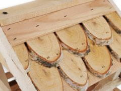Kraftika 1ks řírodní sv. dřevěné krmítko / ptačí budka, dekorace