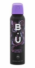 B.U. 150ml fairys secret, deodorant