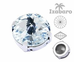 Izabaro 6ks crystal crystal 001 kolo rivoli skleněné