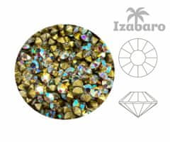 Kraftika 144ks izabaro crystal crystal ab 001ab round chaton rose