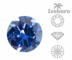 Izabaro 5ks crystal sapphire blue 206 round brilliant cut