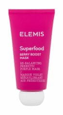 Elemis 75ml superfood berry boost mask, pleťová maska