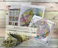 Kraftika 1pc jarní pták easy cross stitch výšivka diy kit