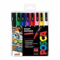 POSCA 3m základní sada popisovačů hrot 0,9-1,3mm (8ks),