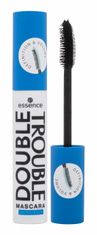 Essence 12ml double trouble waterproof, black, řasenka