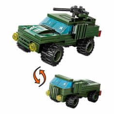 QMAN War-spirit wheeled tank 42301 sada 8v1