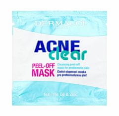 Dermacol 8ml acneclear peel-off mask, pleťová maska