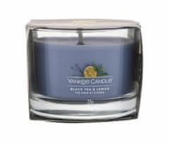 Yankee Candle 37g black tea & lemon, vonná svíčka