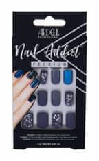 Ardell 24ks nail addict premium, matte blue, lak na nehty