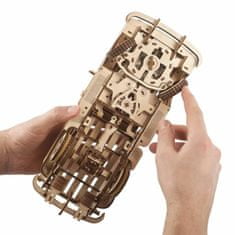 UGEARS 3d dřevěné mechanické puzzle americký náklaďák