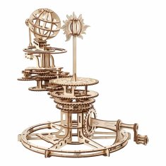 UGEARS 3d dřevěné mechanické puzzle tellurium