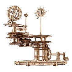 UGEARS 3d dřevěné mechanické puzzle tellurium