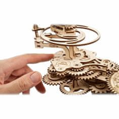 UGEARS 3d dřevěné mechanické puzzle tellurium