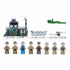 Sluban Army ww2 m38-b0861 bunkr v dunách