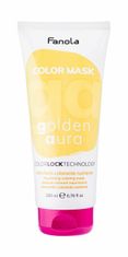 Fanola 200ml color mask, golden aura, barva na vlasy