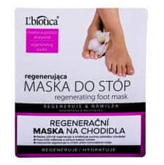 Kraftika 1ks l'biotica foot mask regenerating, maska na nohy