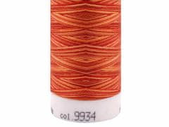 Kraftika 1ks burnt orange nitě poly sheen multi mettler 200 m