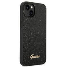 Guess GUHCP14MHGGSHK hard silikonové pouzdro iPhone 14 PLUS 6.7" black Glitter Script