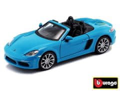 BBurago  1:24 Porsche 718 Boxster Blue