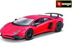 BBurago  1:24 Lamborghini Aventador LP 750-4 SV Red