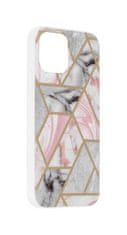 Techsuit Kryt iPhone 12 Marble Pink Hex 84541