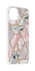 Techsuit Kryt iPhone 11 Marble Pink Hex 84542