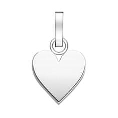 Rosefield Romantický ocelový přívěsek Srdce The Pendant PE-Silver-Heart