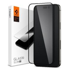 Spigen Glas.Tr Slim Full Cover ochranné sklo na iPhone 14 Pro Max, černé