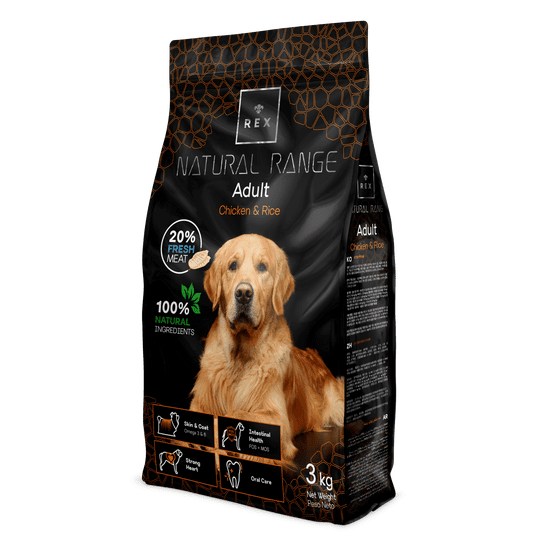 Jofi-exclusive Rex Natural Range Adult kuřecí 14 kg