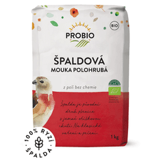 ProBio Mouka špaldová polohrubá BIO 1 kg