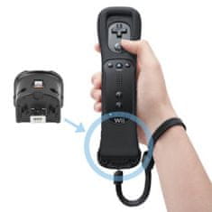 Northix Motion Plus Adaptér pro Nintendo Wii Remote – černý 