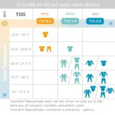 Ergobaby SPACÍ VAK (0-6) TOG 1.0 - Silver Wawes