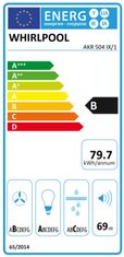 Whirlpool komínová digestoř AKR 504 IX/1