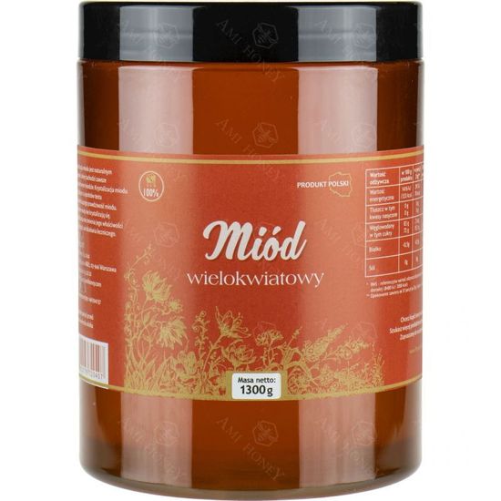 Ami Honey Med přírodní květový Nomáda 1300 g