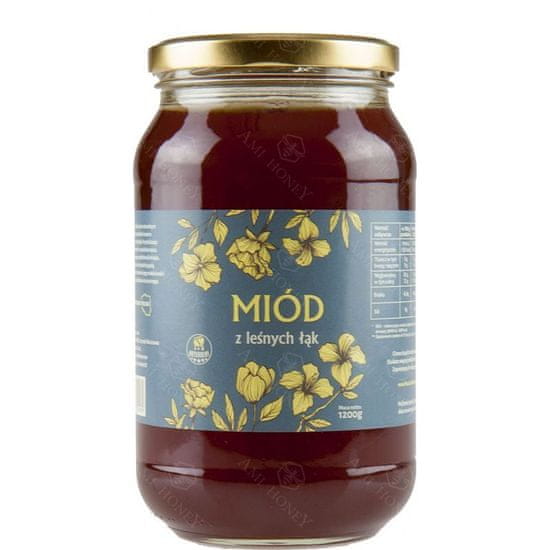 Ami Honey Med přírodní z lesních luk Pilorožka 1200 g