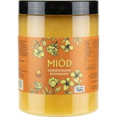 Ami Honey Med přírodní květový pastový Pilorožka 1300 g