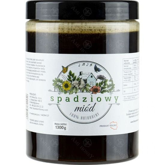 Ami Honey Med přírodní medovicový Zednice 1300 g