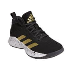 Adidas Boty basketbalové černé 39 1/3 EU Cross EM UP 5 K Wide JR