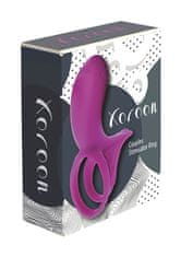 Xocoon XoCoon Couples Stimulator Ring (Fuchsia), stimulační penis kroužek s vibrací