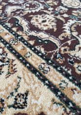 4sleep Kusový koberec Exclusive hnědý 02 Hnědá 300x400 Květiny 1cm až 1,9cm EXCLUSIVE 80/80/150