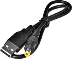 Virtuos napájecí redukce, USB - jack, 5.5/2.1, 5V, 0,5 m