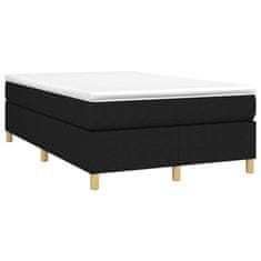 shumee Box spring postel s matrací černá 120x190 cm textil