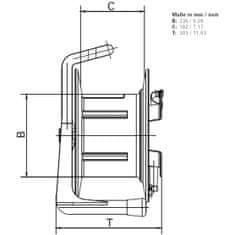 Schill kabelový buben GT 380.RM