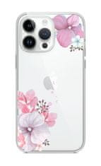 TopQ Kryt iPhone 14 Pro Max Violet Blossom 82519