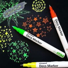 MONAMI MONAMI Deco Marker 463, 0,7mm, sada BASIC SET, 6ks, 20800015070