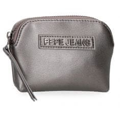 Joummabags Dámská peněženka / pouzdro PEPE JEANS CIRA Plata / Tmavě stříbrná, 7598022